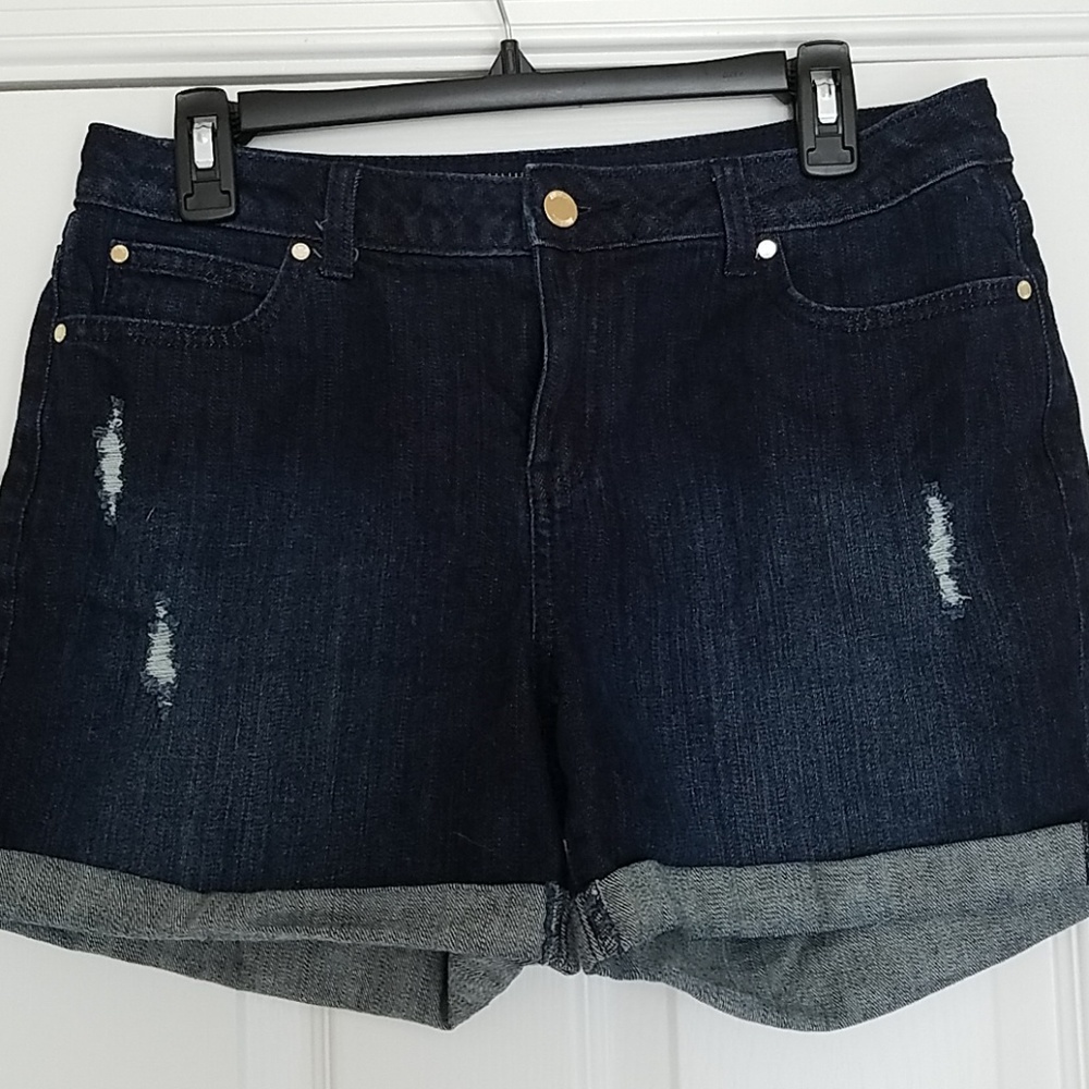 Jennifer Lopez Denim Shorts